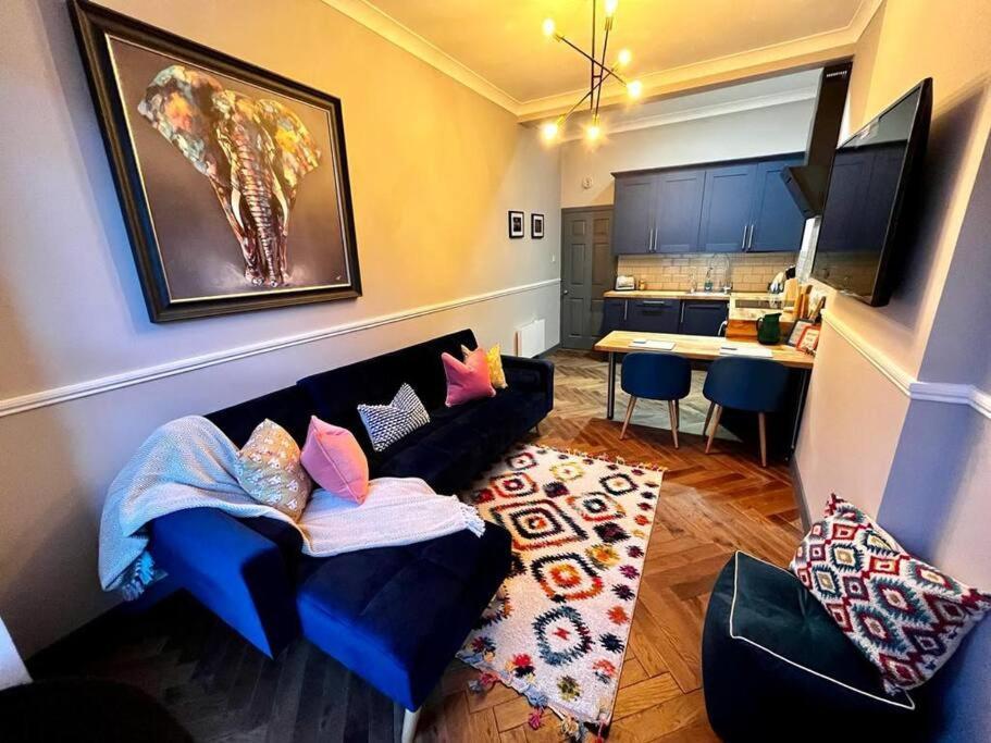 Stunning 1 Bed Apt In West End グラスゴー エクステリア 写真
